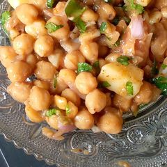 A picture of Sweet chana chaat.