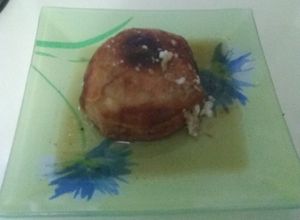Una foto de Torejas rellenas de manjar