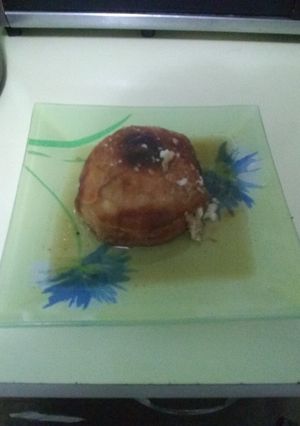 Una foto de Torejas rellenas de manjar