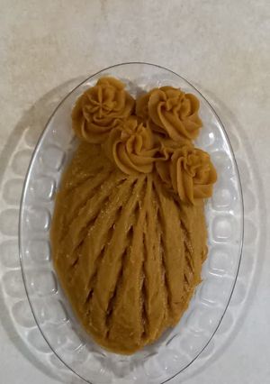 عکسی از دستور حلوا سه آرد (آرد برنج و نخودچی و قنادی)