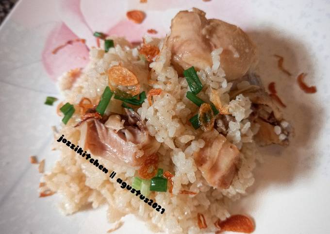 Nasi Ayam Hainan Singapore praktis No Ribet