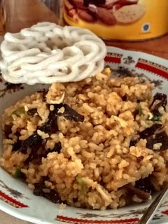 Foto resep Nasi goreng jamur kuping