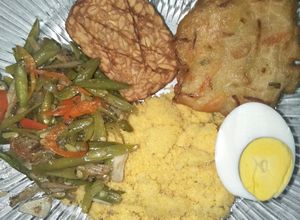 Foto resep Sego jagung/polenta tepung