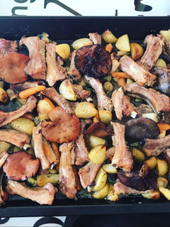 Una foto de Costillas de 🐷 al horno