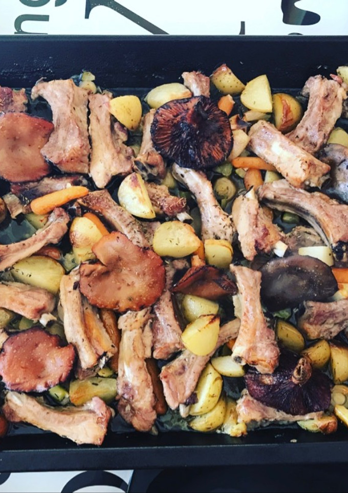 Una foto de Costillas de 🐷 al horno
