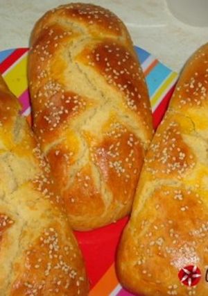 Φωτογραφία της συνταγής Πανεύκολα τσουρέκια με φαρίνα