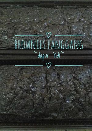 Foto resep Brownies Panggang