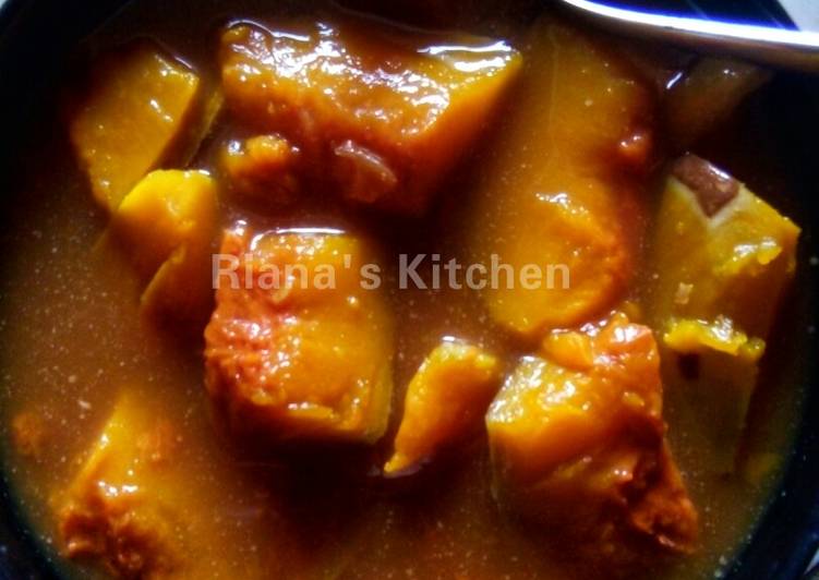 #Kolak waluh&singkong