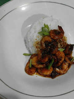 Foto resep Udang Saus Kacang