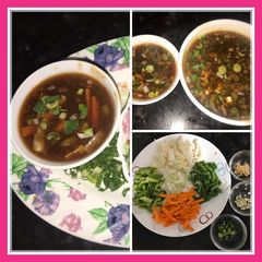 A picture of Manchurian gravy - A chinese popular dish-easy and quick recipe.