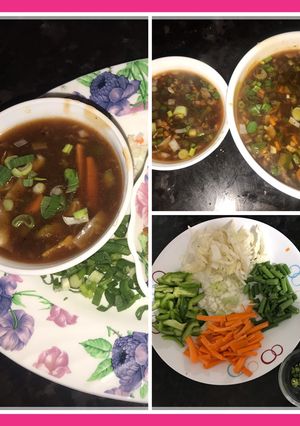 A picture of Manchurian gravy - A chinese popular dish-easy and quick recipe.