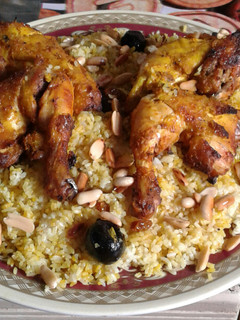 صورة لوصفة مندي الدجاج بالرز المصري