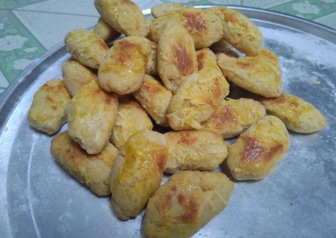 Castangel renyah bahan seadanya (no oven)