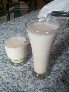 Una foto de Leche de soya