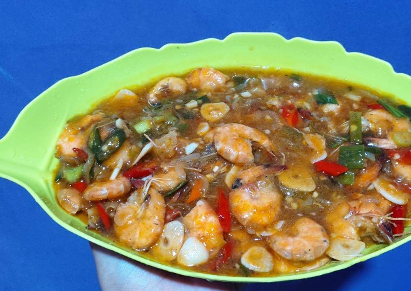 Udang Asam Pedas Manis