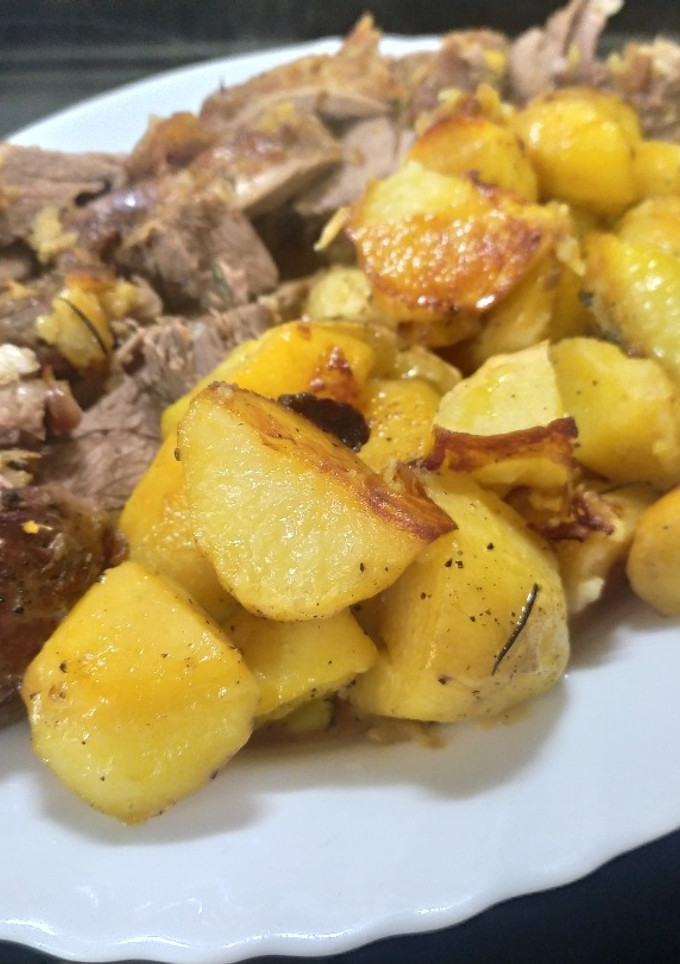 Una foto de Lechazo asado