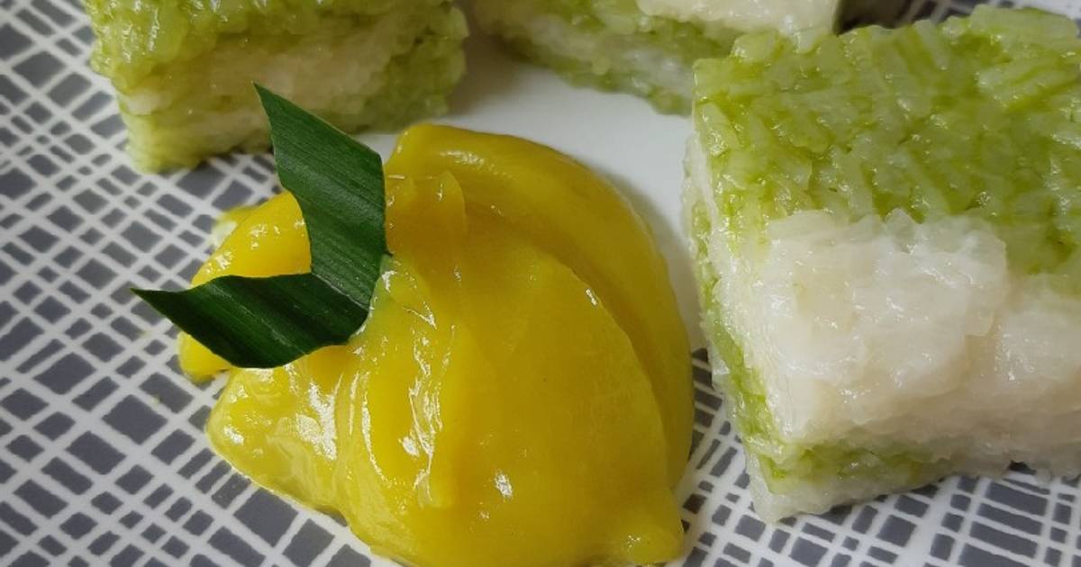 Resep Pulut Pandan Srikaya Oleh Eyik Cookpad