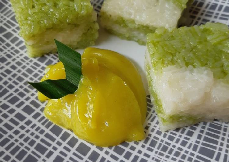 Resep Pulut Pandan Srikaya, Enak Banget