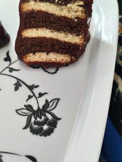 عکسی از دستور دسر یخچالی