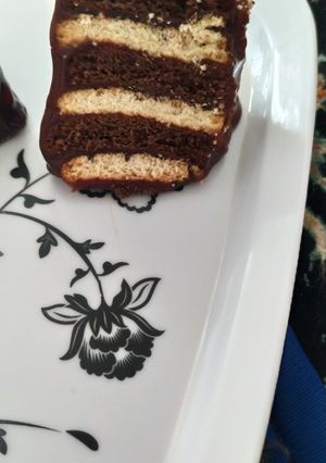 عکسی از دستور دسر یخچالی