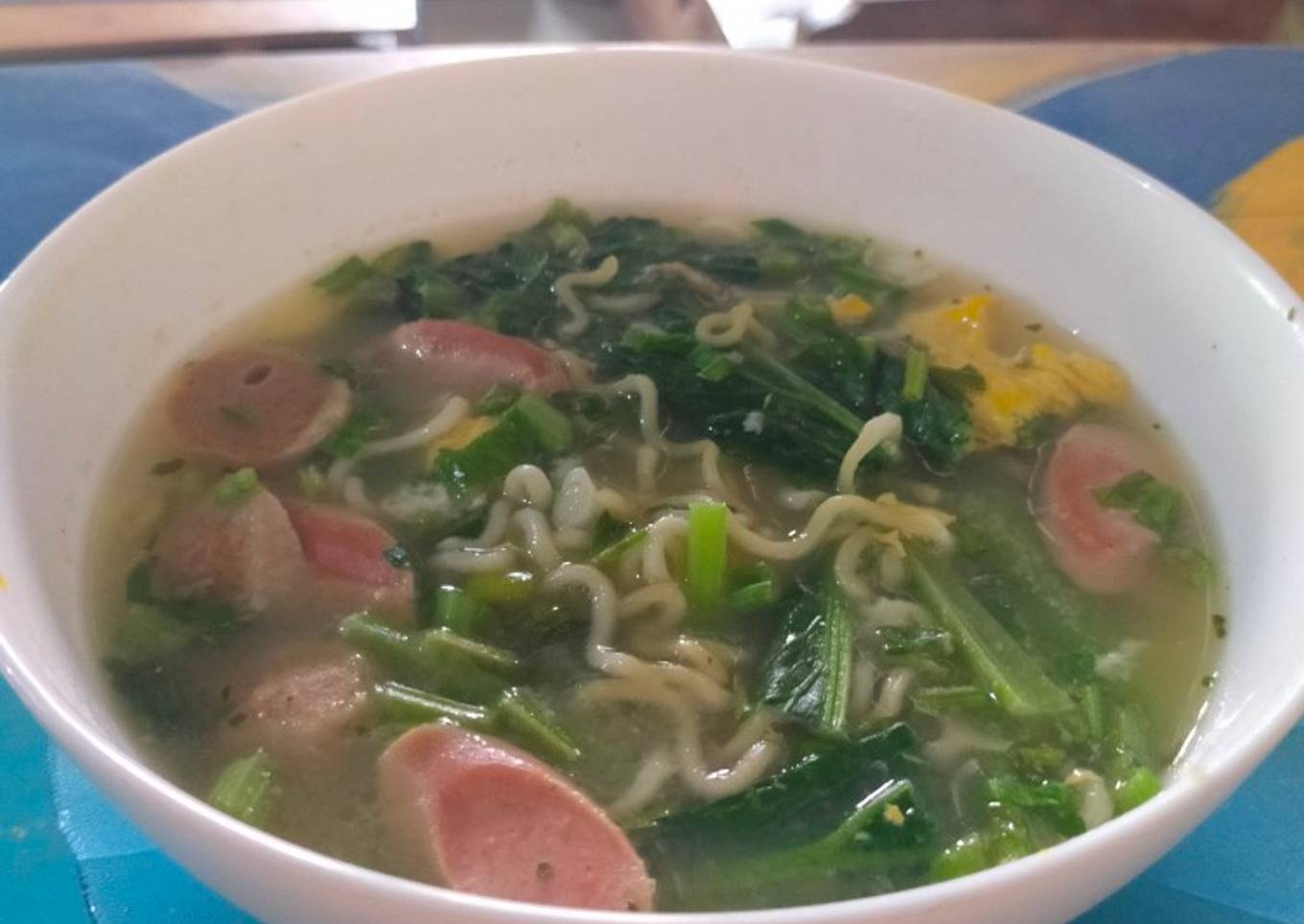 Mie Kocok Telur Bakso Sosis