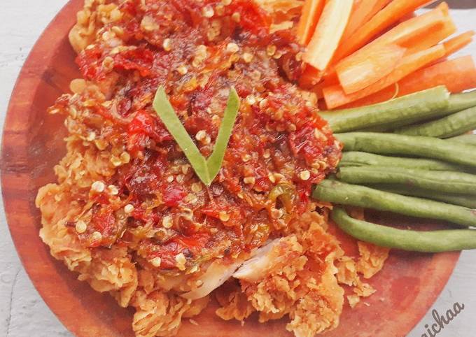 Ayam Geprek Kekinian Ala Bensu