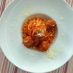Spaghetti and Meatballs A picture of Spaghetti and Meatballs.