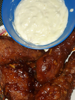 Foto resep Fire chicken thighs wih cream cheese sauce