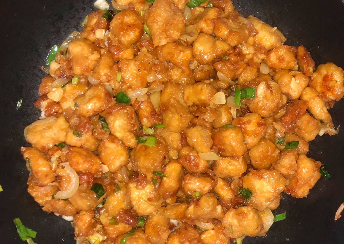 Tempe tepung mentega