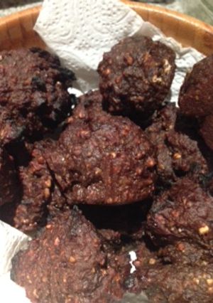 Una foto de Magdalenas veganas, sin gluten, trigo sarraceno