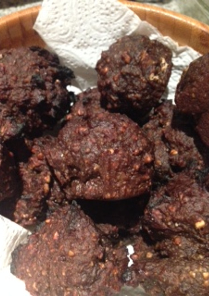 Una foto de Magdalenas veganas, sin gluten, trigo sarraceno