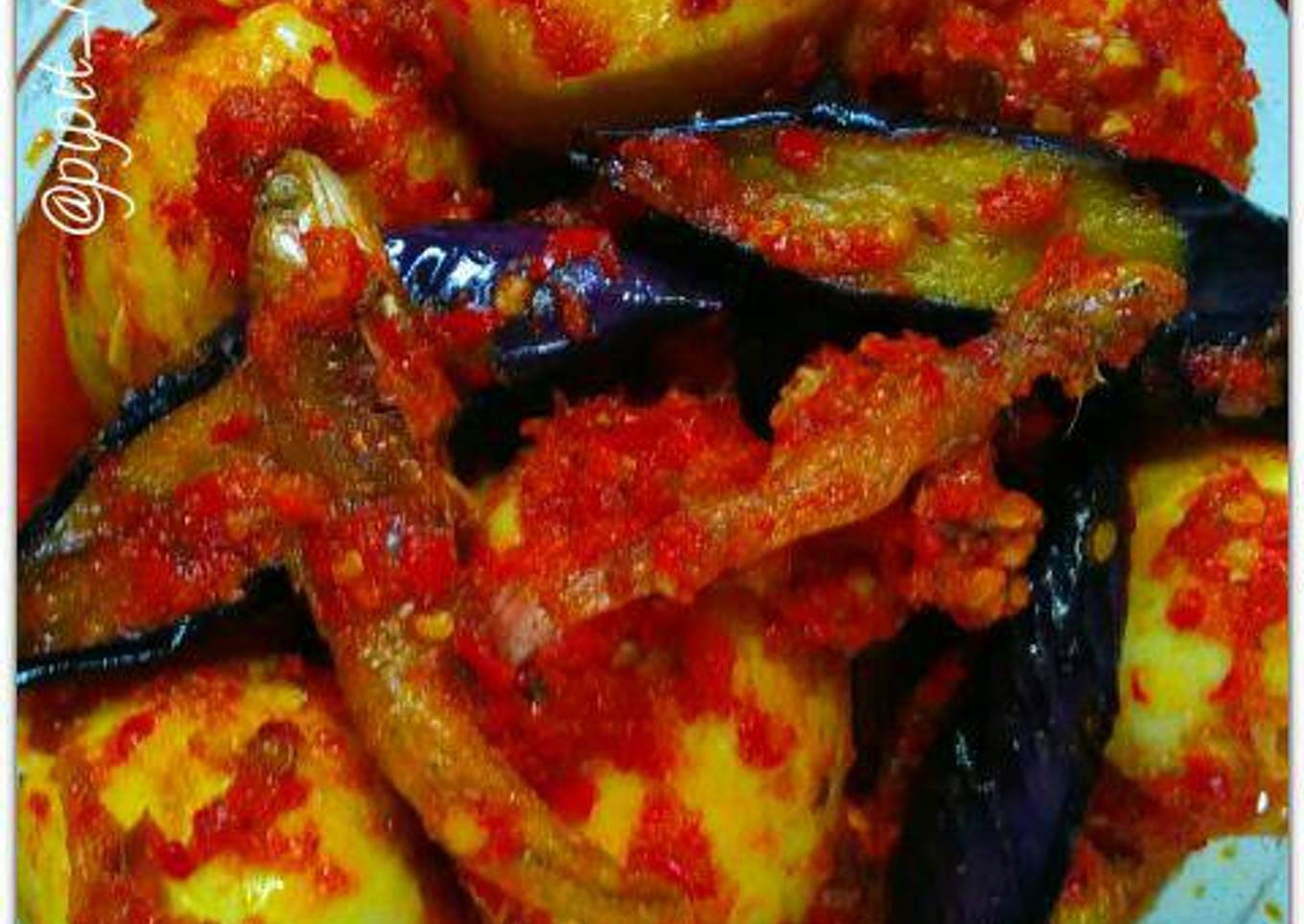 Telur Terong Balado