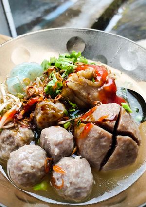 Foto resep Bakso ayam mix sapi ala Binsele