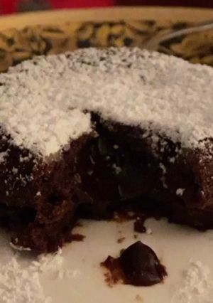 Foto di Tortino al cioccolato dal cuore morbido