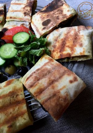 صورة لوصفة خبز صاج نجاة
