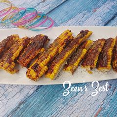 A picture of Flavourful Corn Ribs in Air Fryer.