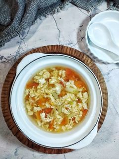 Foto resep Tan Hua Tang | Sup Tomat Telur