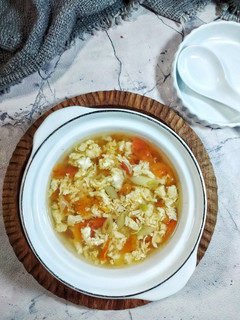 Foto resep Tan Hua Tang | Sup Tomat Telur