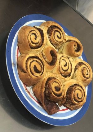 A picture of Cinnamon rolls😋.