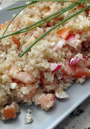 Una foto de Ensalada de quinoa