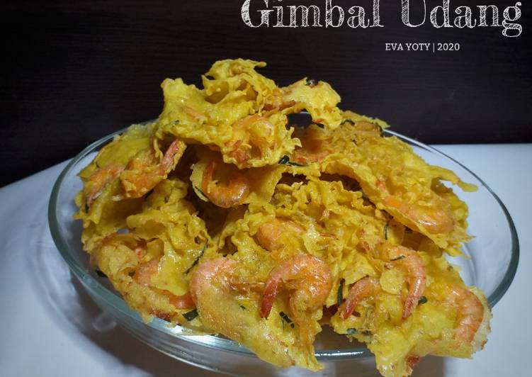 Gimbal Udang aka Peyek Udang