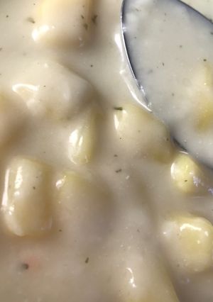 Vegán krumplifőzelék recept fotója
