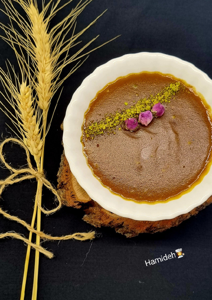 عکسی از دستور کاچی سمولینا (سمید) و آرد نخودچی😋