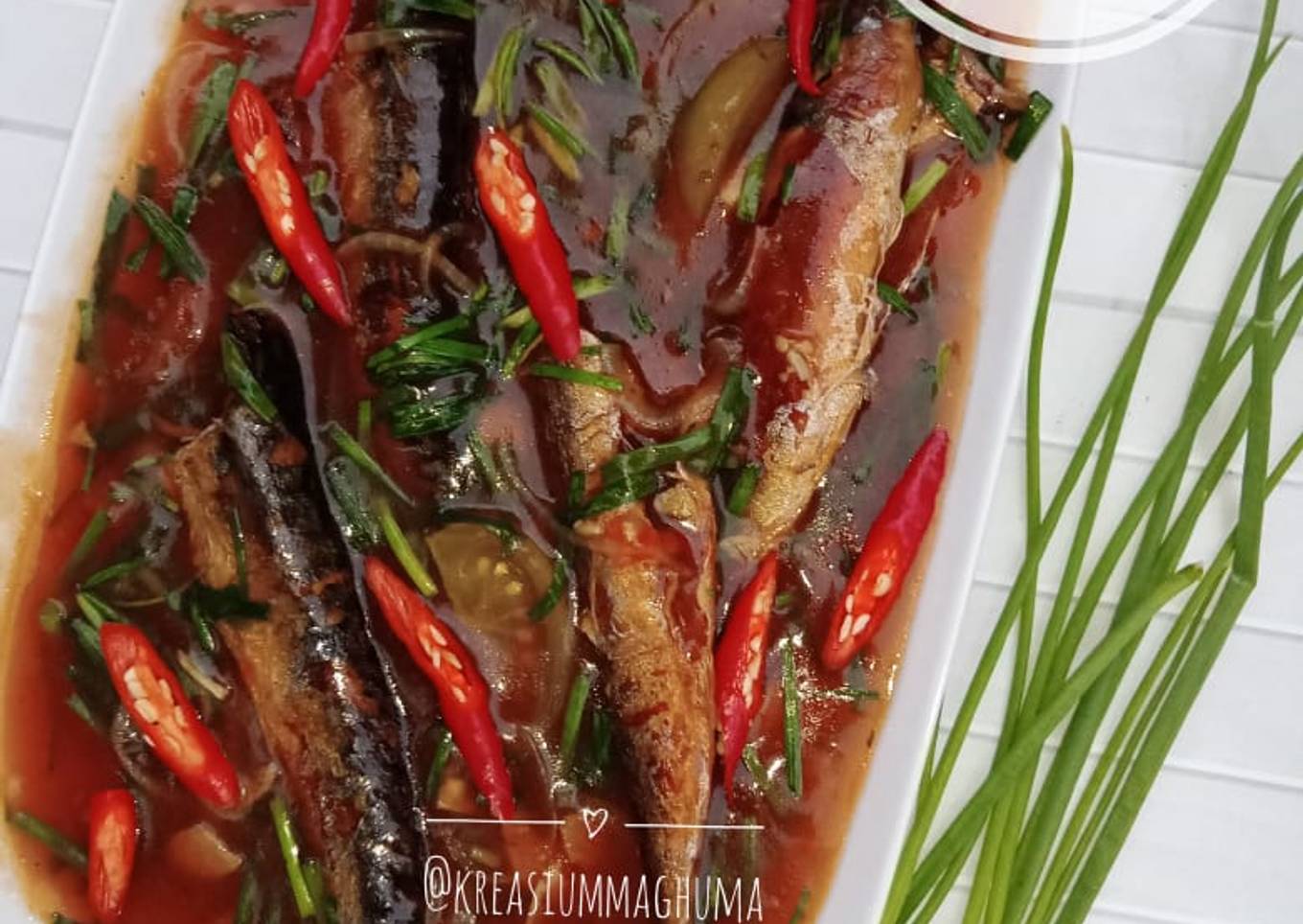 Ikan Pindang/Cue kranjang Saus Sarden