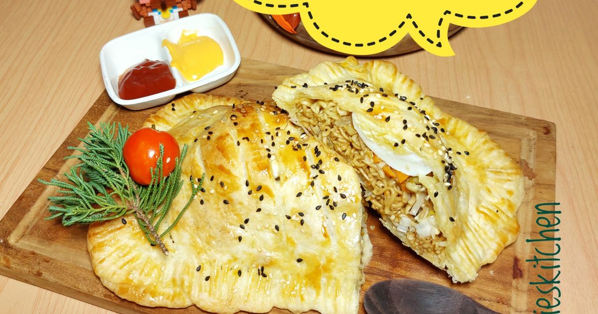 Picnic roll isi mie goreng kluntung