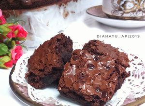 Foto resep Chewy brownies tepung mocaf