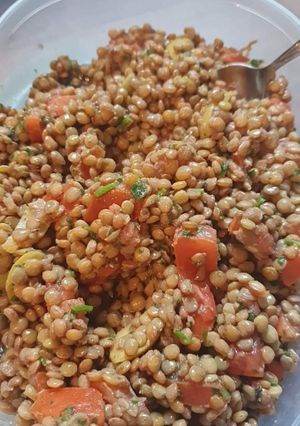 Φωτογραφία της συνταγής Φακή σαλάτα 🍅🥗🍴