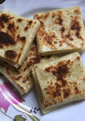 صورة لوصفة مطبق ب لفايف السمبوسه