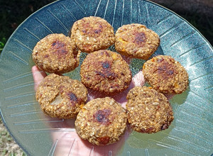 Una foto de Galletitas playeras de avena, sin azúcar 🍪-vegano- :)
