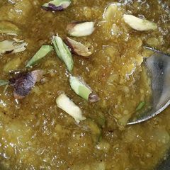 A picture of Lauki Halwa (Bottle Gourd, Dudhi Halwa).